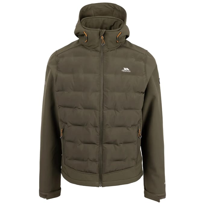 Trespass Alwero Softshelljack Groen,Bruin S Man