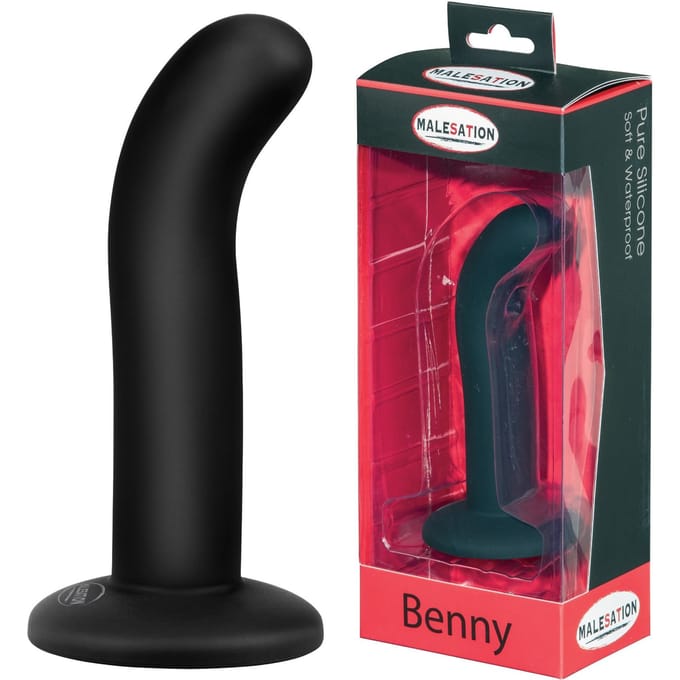 Gladde Siliconen Dildo Benny - 13 cm