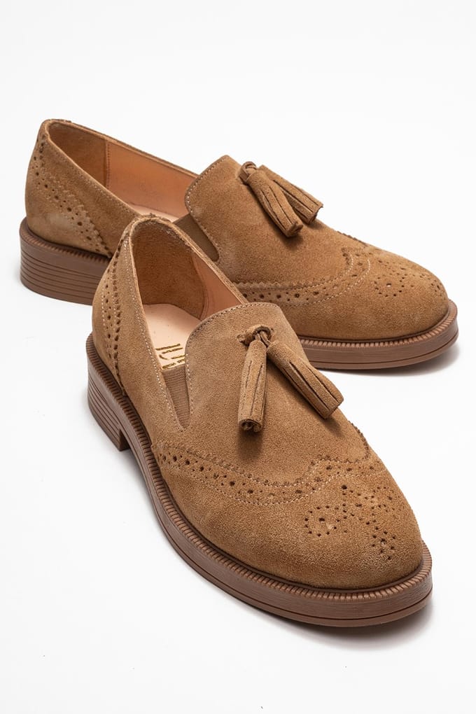 Alex Leren Kwast Loafers
