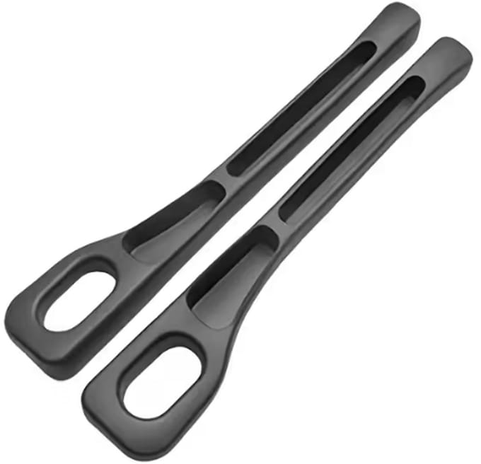 Auto Stoelspleet Organizer – Set van 2 – 40,9×6,5 cm – PCV – Zwart – Opbergvak Tussen Stoel en Console