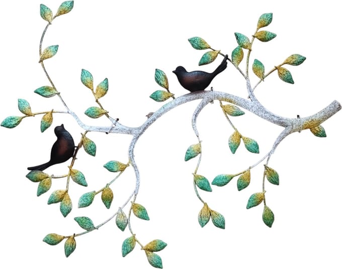 Wanddecoratie tak met vogels