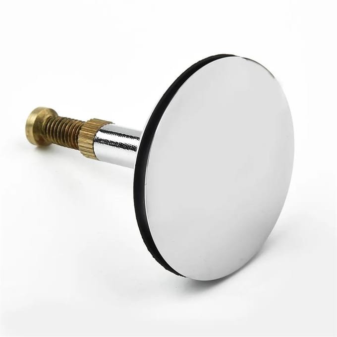 Nouveau Bouchon d'Étanchéité à l'Eau 43 mm Pour Bouchon de Vidange de Baignoire Bouchon de Bonde d'Évier de Salle de Bain white