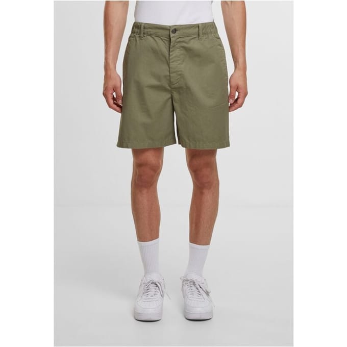 Urban Classics - Bermuda With Elastic Waistband Korte broek - 4XL - Olijfgroen