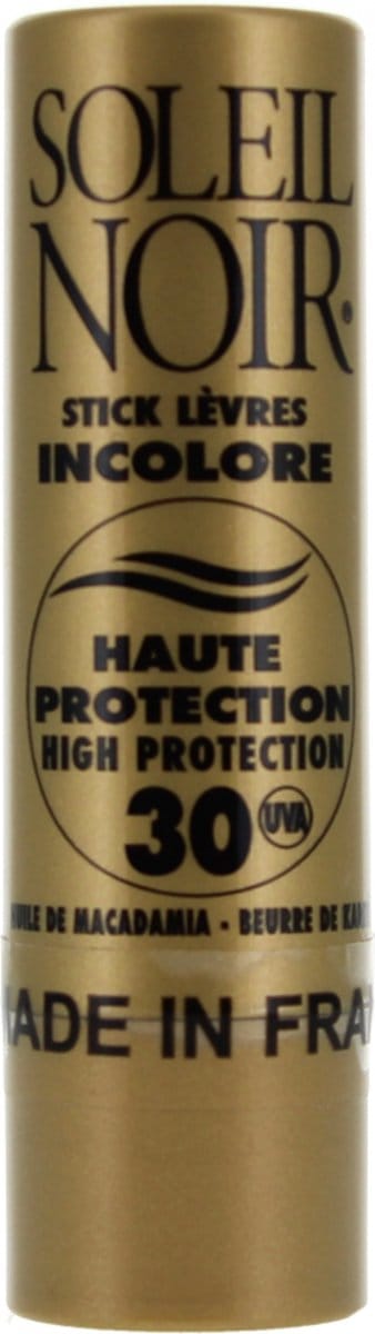 Soleil Noir Kleurloze Lip Stick SPF30 4 g