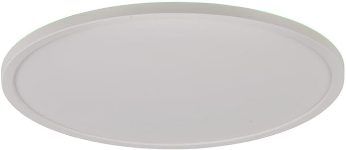 REALITY AUREO - Plafondlamp - Wit mat - incl. 1x SMD 30 W - Bewegingssensor - Schemersensor - Niet dimbaar