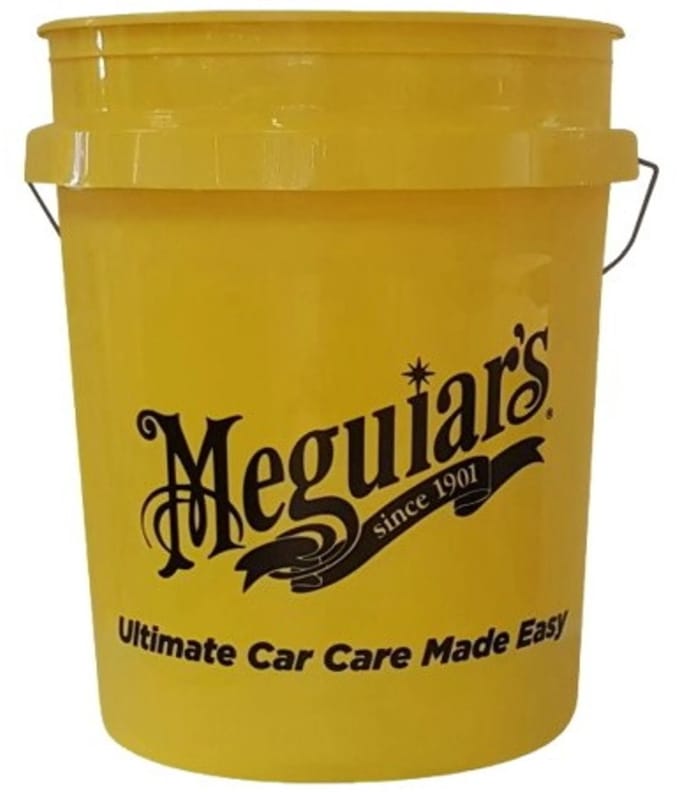 Meguiar’s Autowas Emmer – 19 Liter – Professionele Wasemmer Auto – Sterk Kunststof