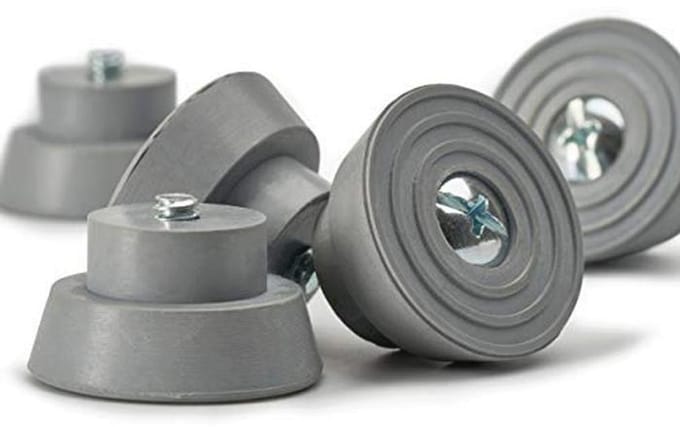 Vervanging Rubber Tip voor Kickdown/Drop Down Deurstop Houder - Grijs
