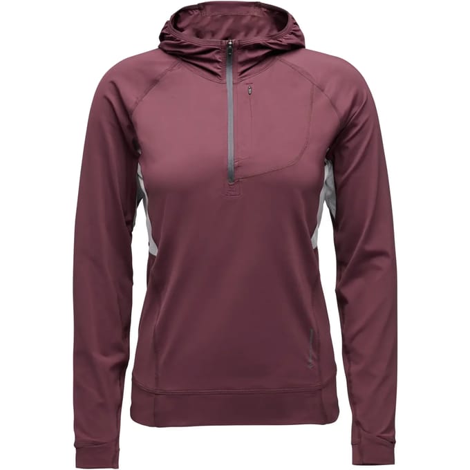 Black Diamond Alpenglow Pro Hoodie Paars M Vrouw
