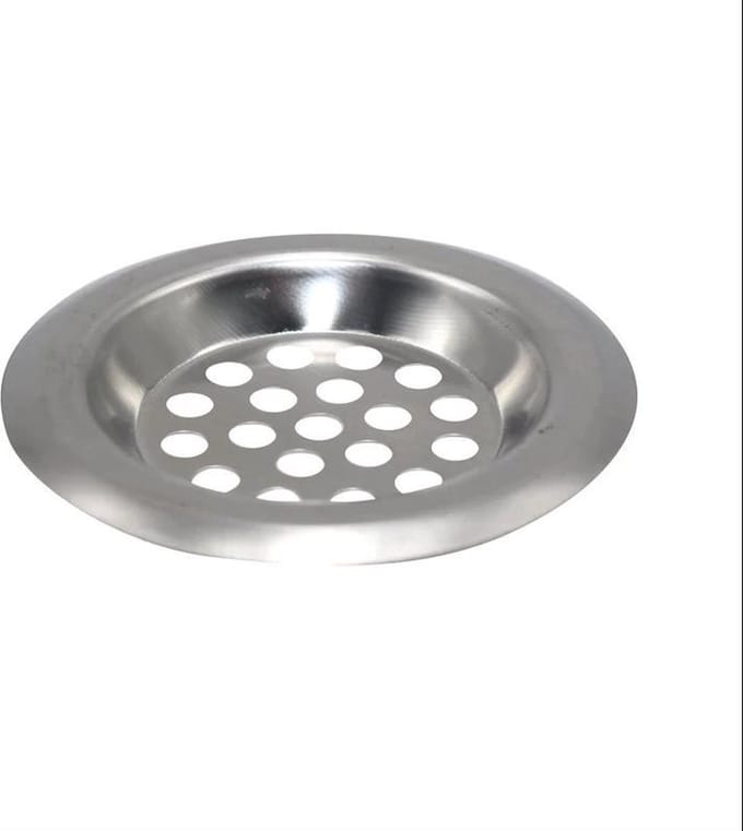 Scoby - Spoelbakzeef - Gootsteenfilter - Keukenzeefje - Sink Strainer - Zilver