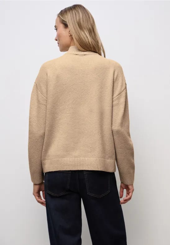 Jumper met kabelpatroon