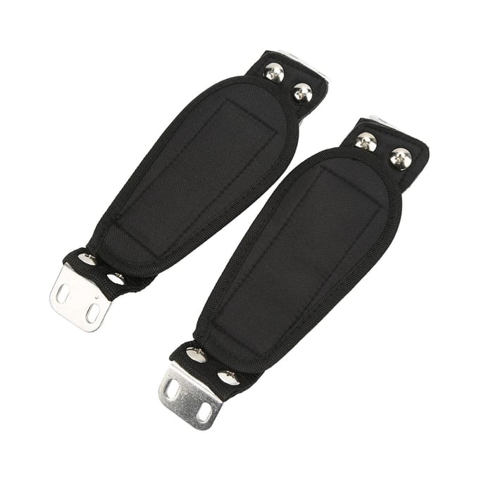 Mountainboard Voethouder Verstelbare Voetvasthoudende Fixatieband Elektrische Scooter Accessoires black