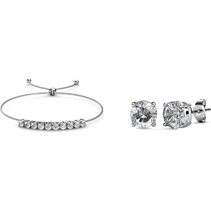 Mary Crystal Mia Sets - Zilver en Kristal
