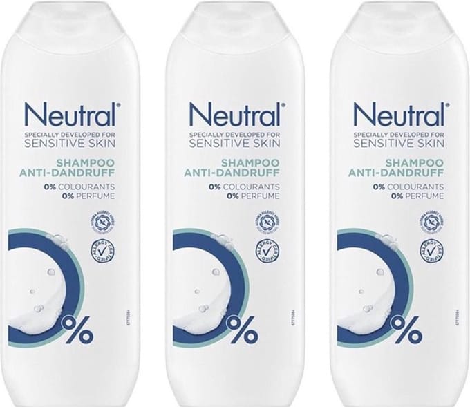 Neutral - Shampoo - Anti-Dandruff - 250ml x 3