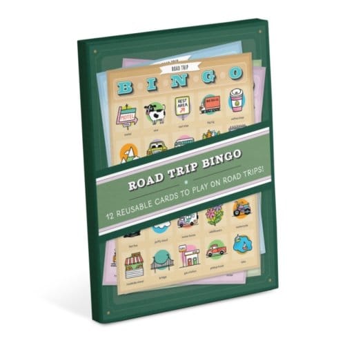 Knock Knock Roadtrip Bingo, 12 Reusable Cards For Road Trips - Knock Knock