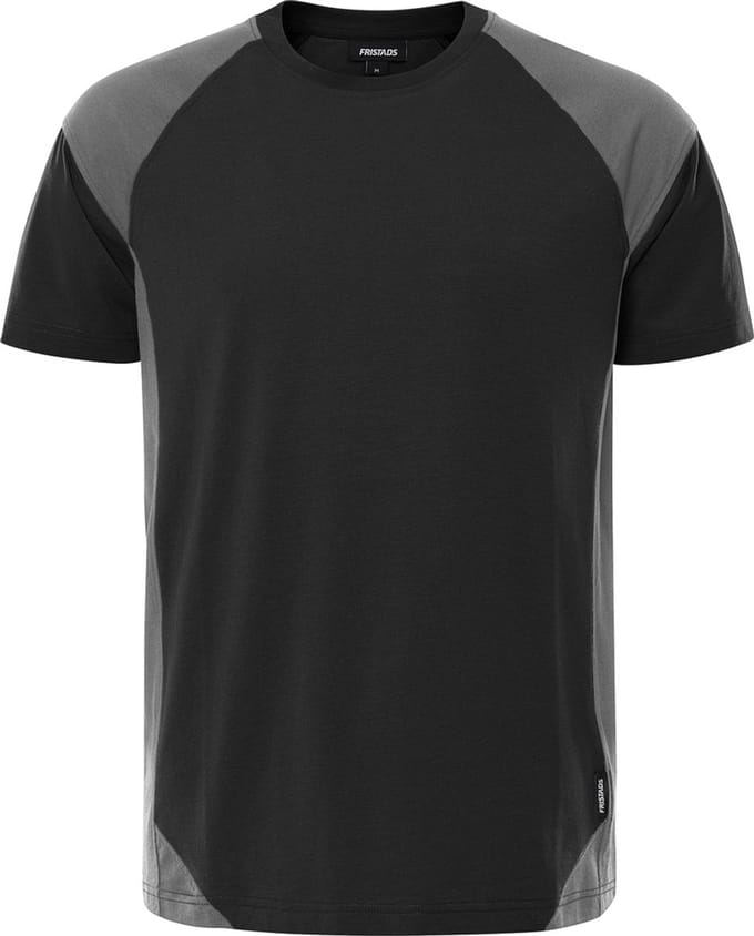 Fristads Heavy T-shirt 7046 GTM - Zwart/Grijs - M
