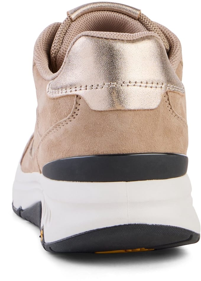 camel active Casual sneaker met comfort voetbed - Maat - Beigewomenswear-36