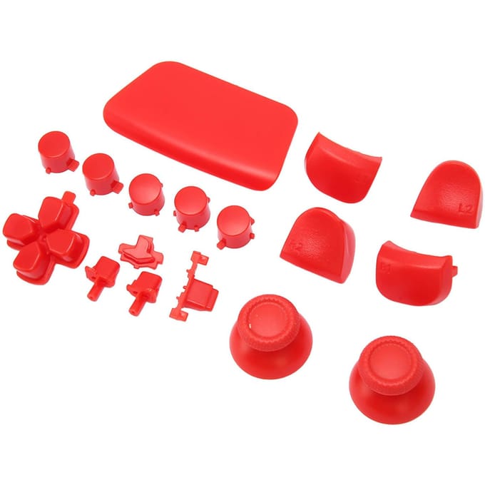 16 stuks Game Controller Vervangende Knoppen voor PS5 Gamepad Vervangende Thumbstick Trigger Knoppen voor PS5 Controller