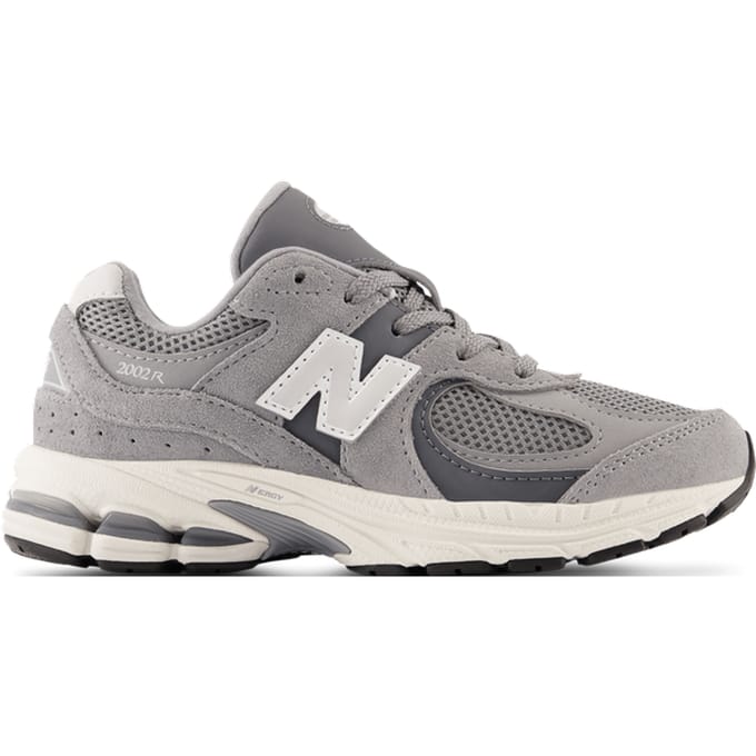 New Balance 2002 Peuterschoenen - Grijs - Maat 30.5 - Leer