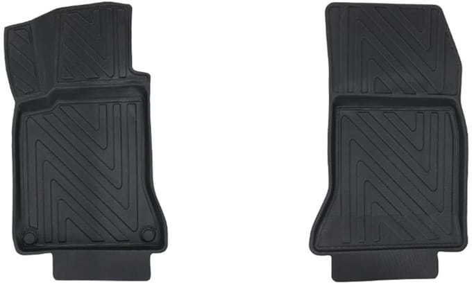 Rubbermatten Mercedes A-klasse W176 2012-2018 (voorset) - Premium carbonlook