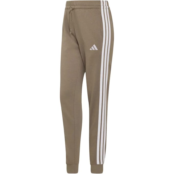 Dames slim fit joggingshort adidas Essentials 3-Stripes Fleece