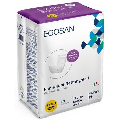 Egosan Pad Rectangular - Niet doorlaatbaar - 8 pakken van 30 stuks