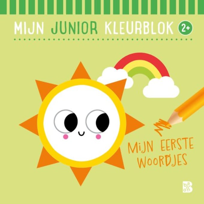 Mijn Junior Kleurblok Mijn Eerste Woordjes - Kleurblok Junior
