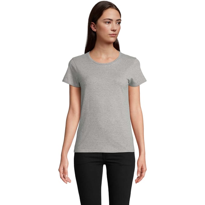 SOLS Dames/Dames Crusader Melange T-Shirt (Grijze Melange)
