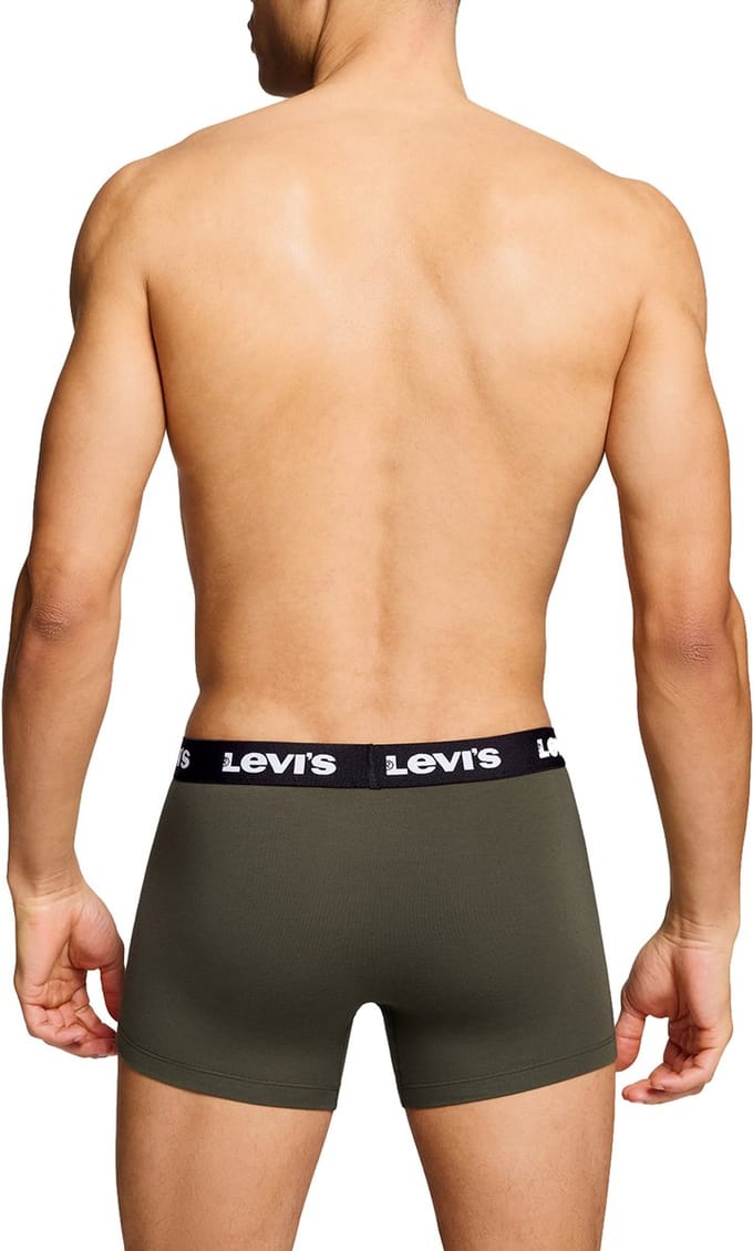 Pack of 6 men's Levis REPEAT LOGO BOXER boxer shorts underwear pants