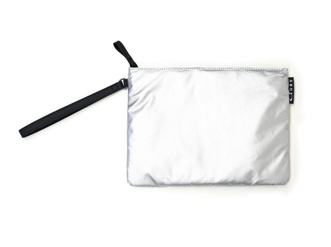 senz° Fay - Clutch - Silver Reflections