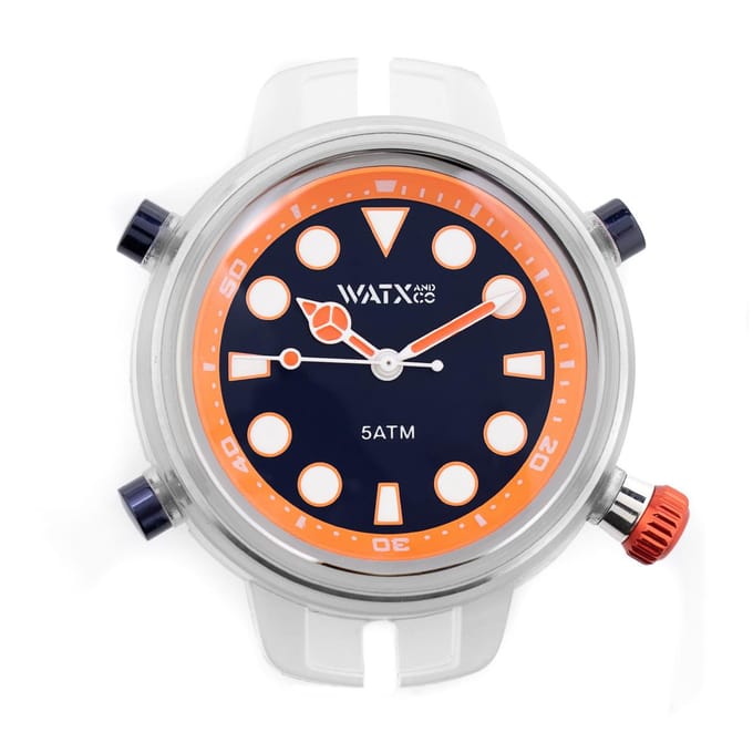 Montre WATXANDCO RWA5044. Quartz, Couleur bleue. Unisexe. blue