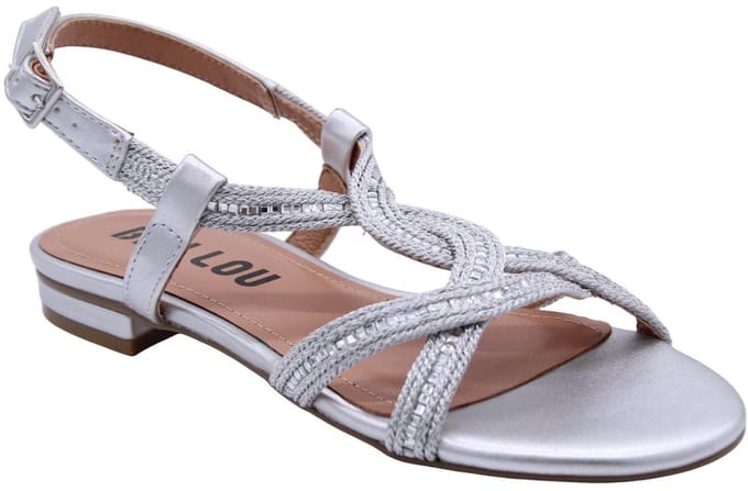 Bibi Lou - Schoenen - Zilver - Vrouwen - Maat 37 -