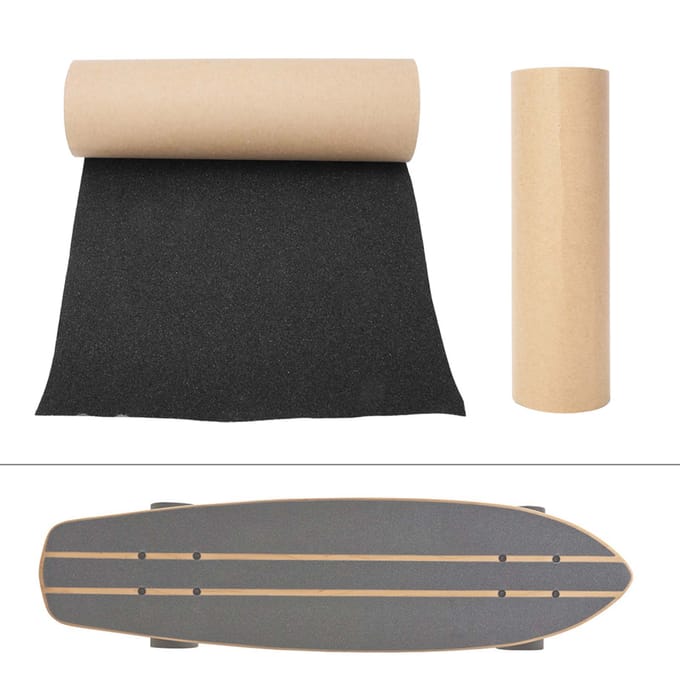 Papier de verre perforé respirant OS780 pour Skateboard Double Snubby Professionnel MS3205 beige