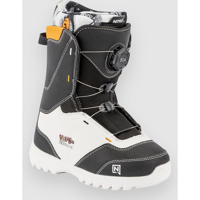 Nitro Droid BOA Kids Snowboard Schoenen zwart