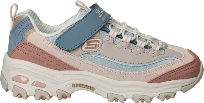 Skechers D'LITES Meisjes Sneakers - Naturel