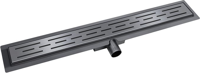 AquaVik Douchegoot Drenaj 70 x 7 cm Aska Gunmetal