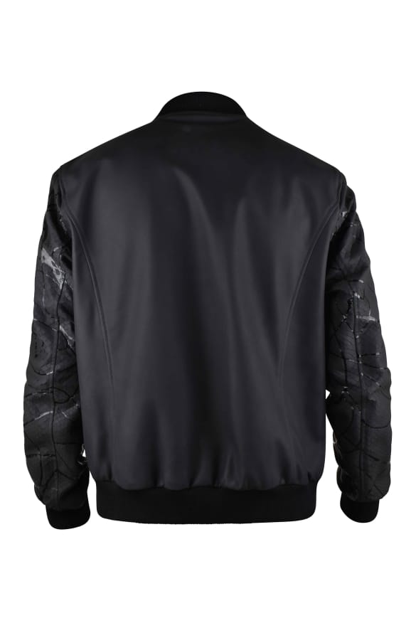 Philipp Plein Leren jas Zwart