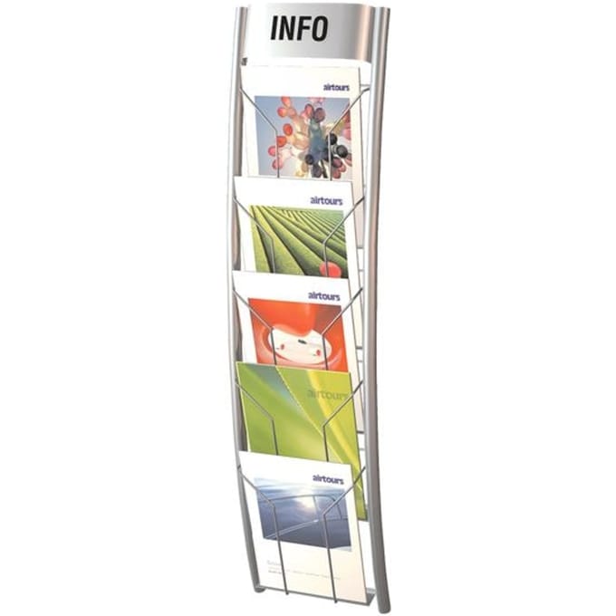 Wandfolderhouder Filio, incl. materiaal voor wandmontage, staal