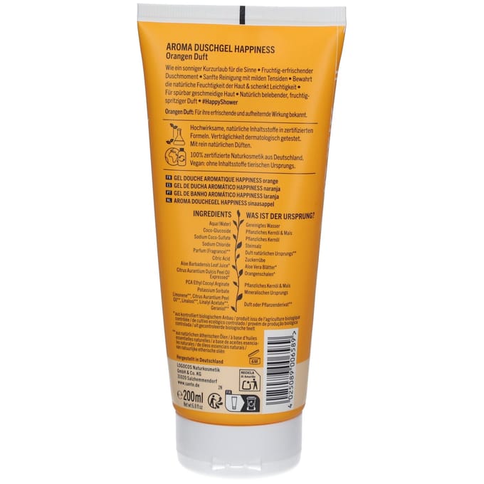Sante Aroma showergel happiness bio 200 Milliliter