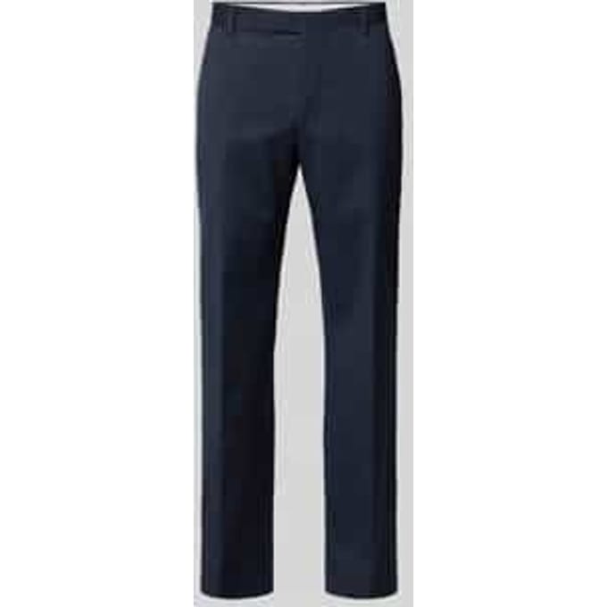 Pantalon met persplooien, model 'Bene'
