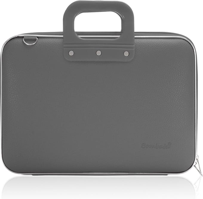Bombata MAXI 17 inch Laptoptas Houtskool grijs