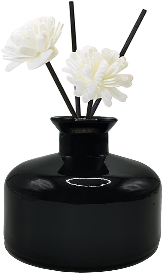 Dailygoods- Diffuser 200ml - Glas - Aromatherapie - Decoratieve Fles - Geuropslagcontainer - Stevig en Duurzaam - Geurcontainer