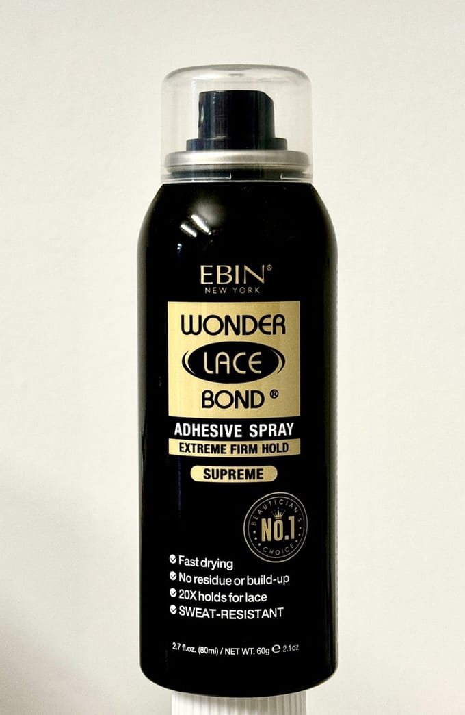 EBIN Wonder Lace Bond Wig Adhesive Spray - Supreme 80ml