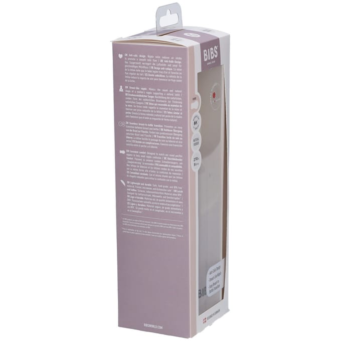 BIBS Biberon Set Complet 270ml Latex - Ivory 1 Babyfles