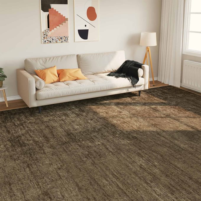 vidaXL - Tapijt - Runner - MARSA - Bosgroen - 300 - x - 400 - cm - Polyester - en - PVC