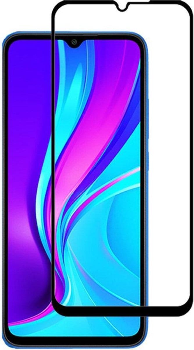 Shop4 - Xiaomi Redmi 9 Glazen Screenprotector - Edge-To-Edge Gehard Glas Transparant