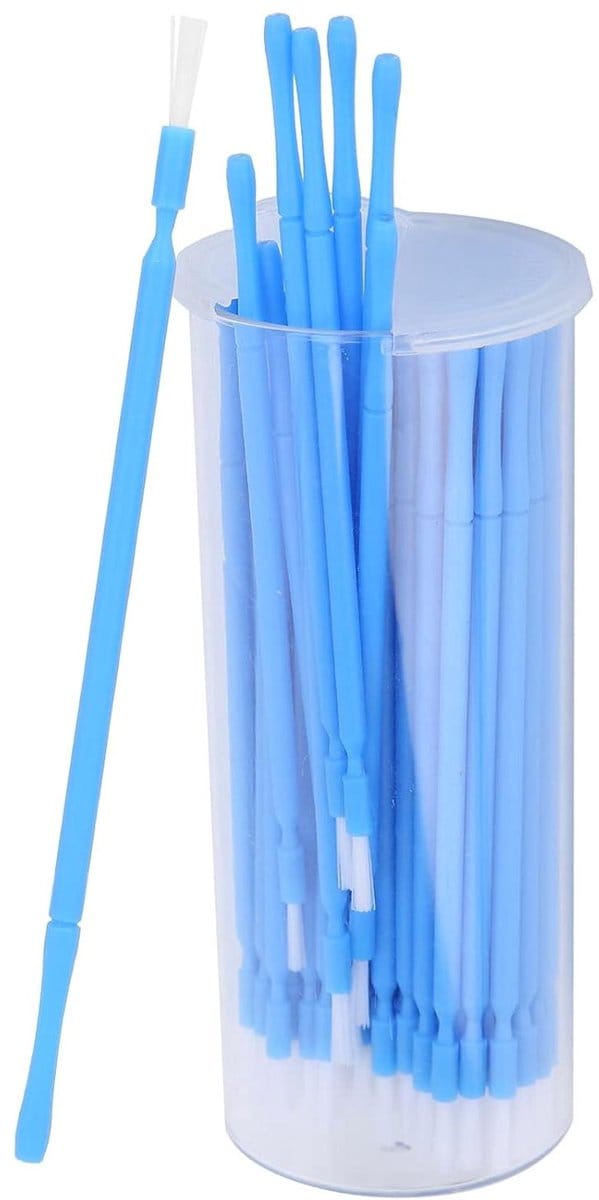 Disposable Dental Applicator Brush - Fluoride Applicator - Whitening - Cohesive Desensitizing Brush - 100 Pieces