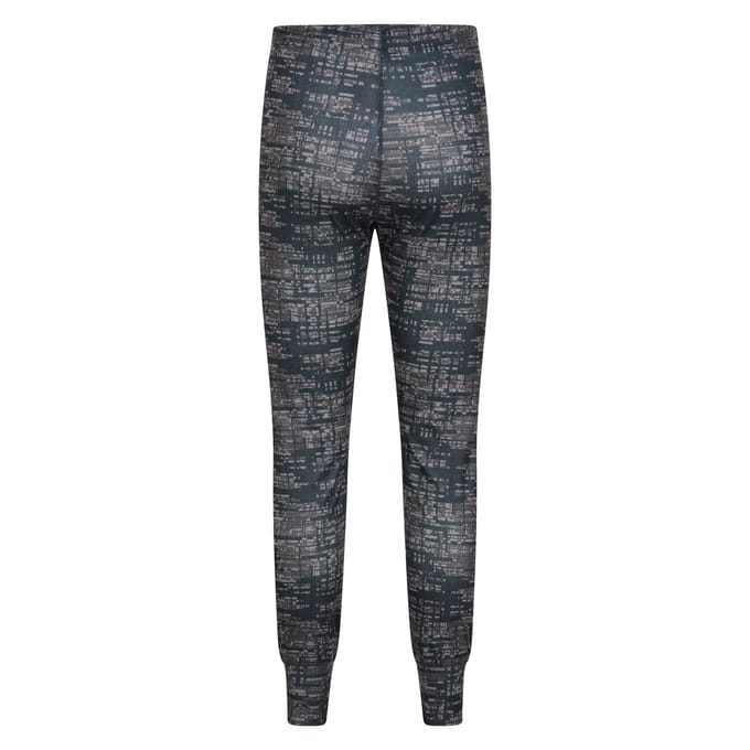 Mountain Warehouse Heren Talus Dash Print Thermobroek (Zwart)