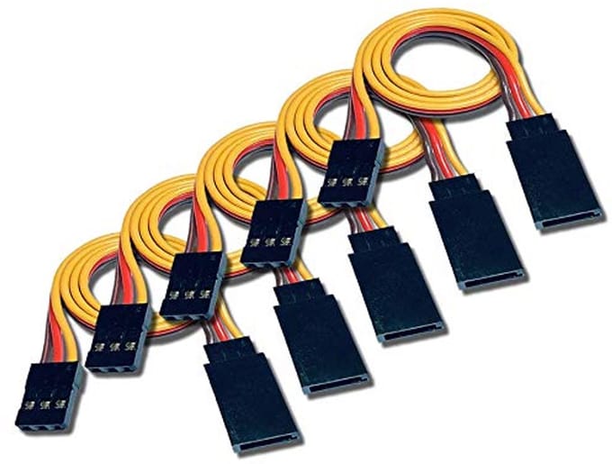 Premium Servo Verlengkabel 15 cm - 22 AWG - Mannelijk naar Vrouwelijk