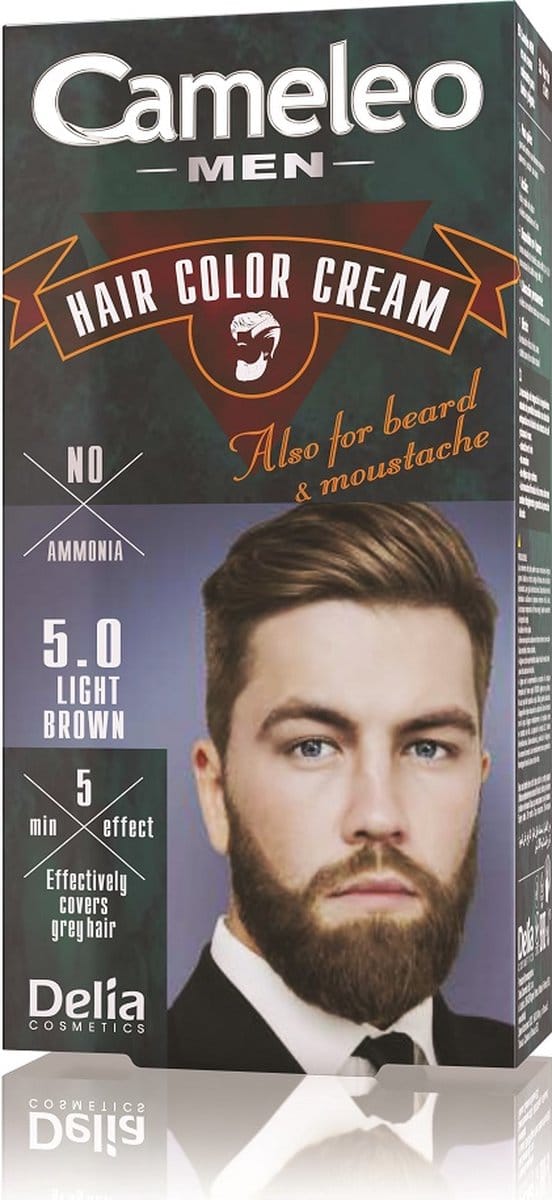 Cameleo Haarverf Men Licht Bruin Kleuring 5.0 -