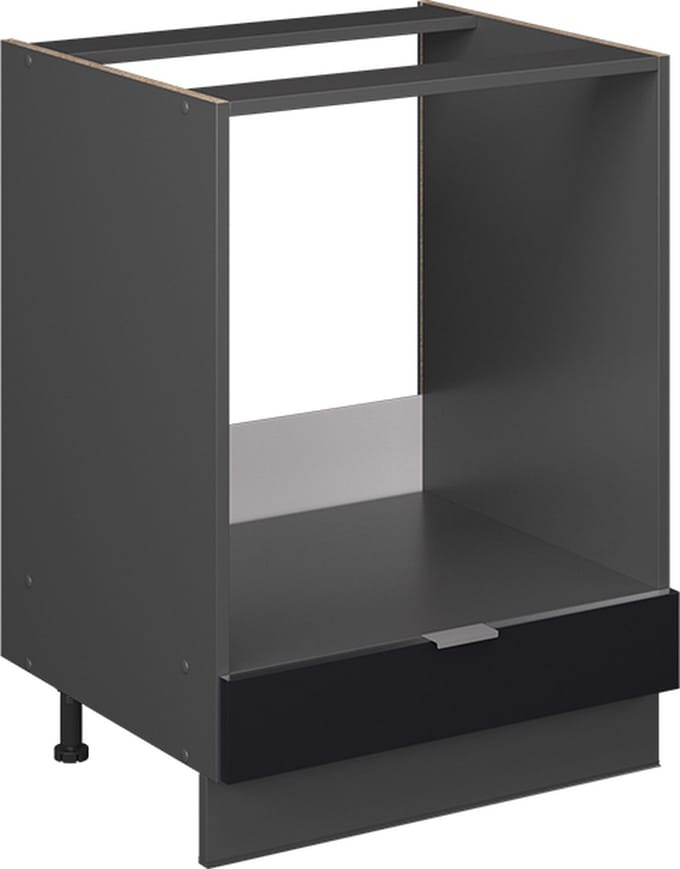 Vicco Fame-Line Ovenombouwkast – 60 cm, WB Eik Zwart gestreept